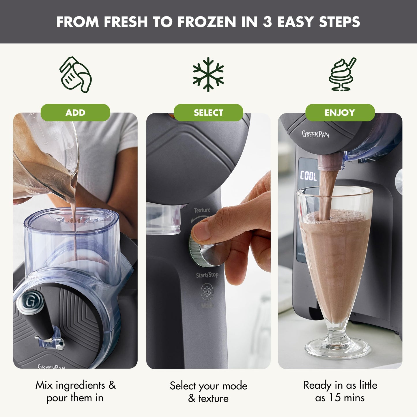 Frost Ice Cream Maker & Slushie Machine