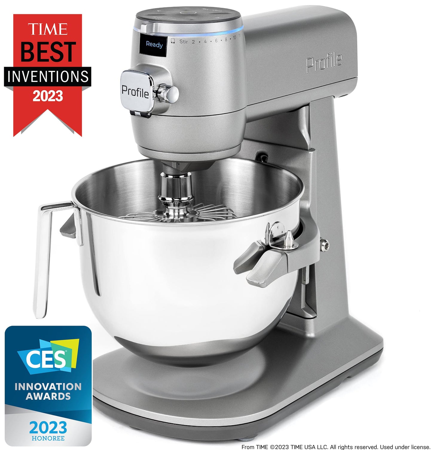 GE Profile Smart Stand Mixer with 7qt Bowl