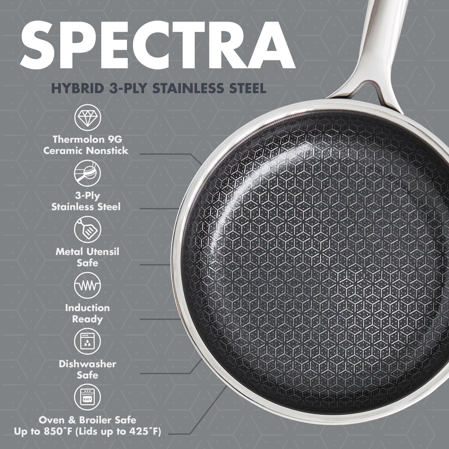 Spectra 8" Frying Pan Skillet