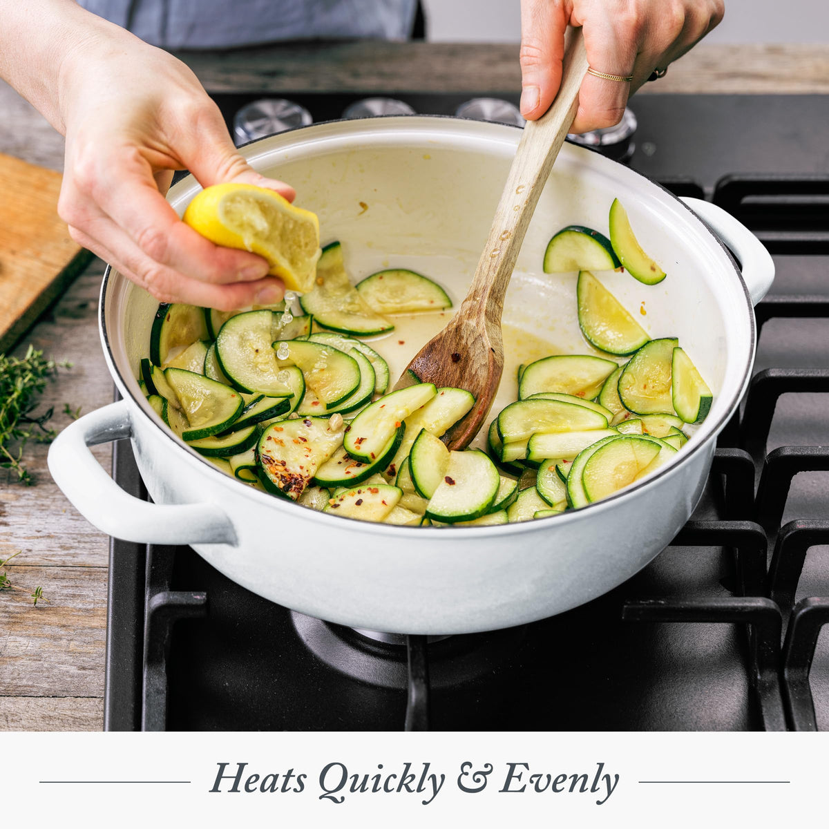 3.7QT & 5.5QT Dutch Ovens with Lids