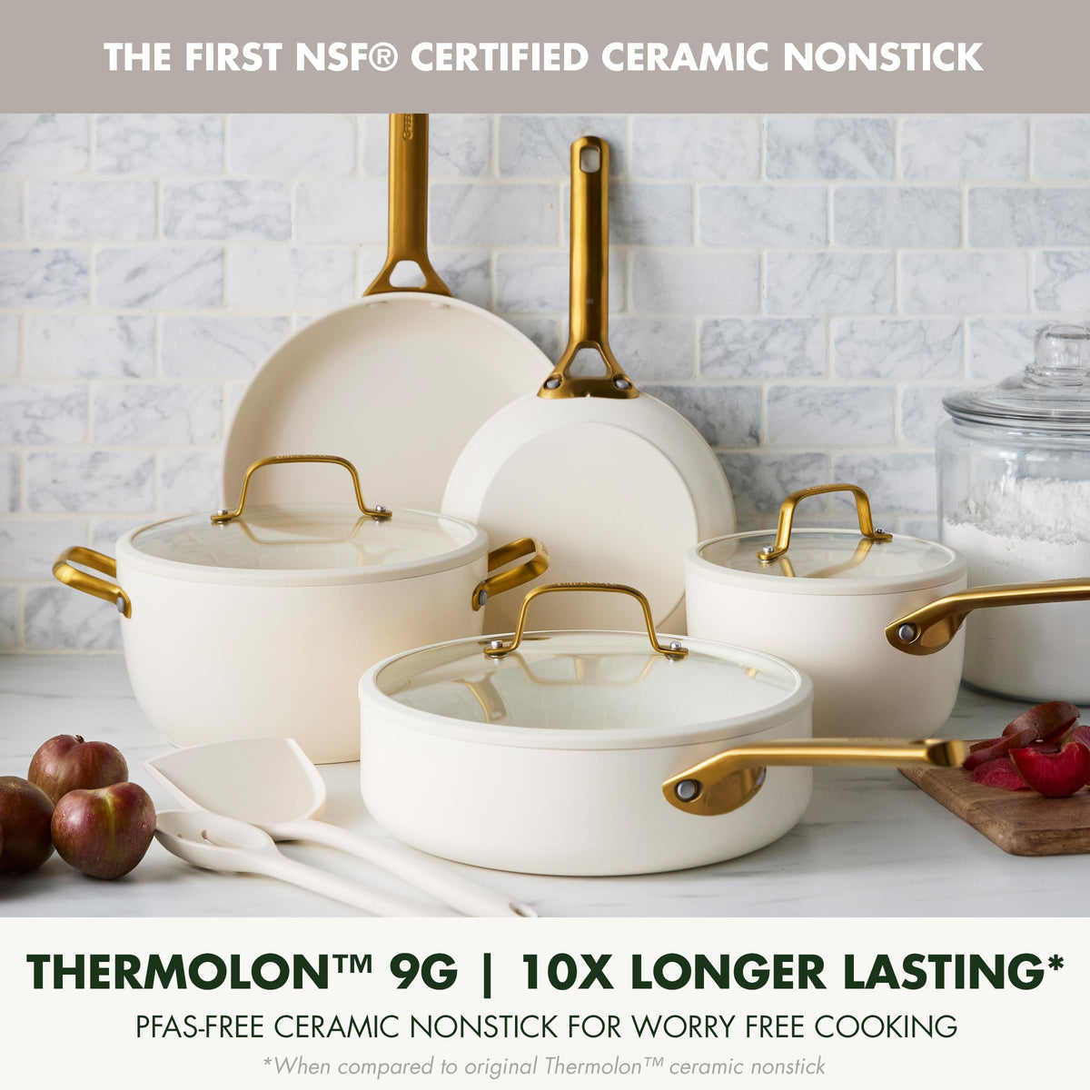 Nonstick Reserve Pro 10 Piece Cookware Set