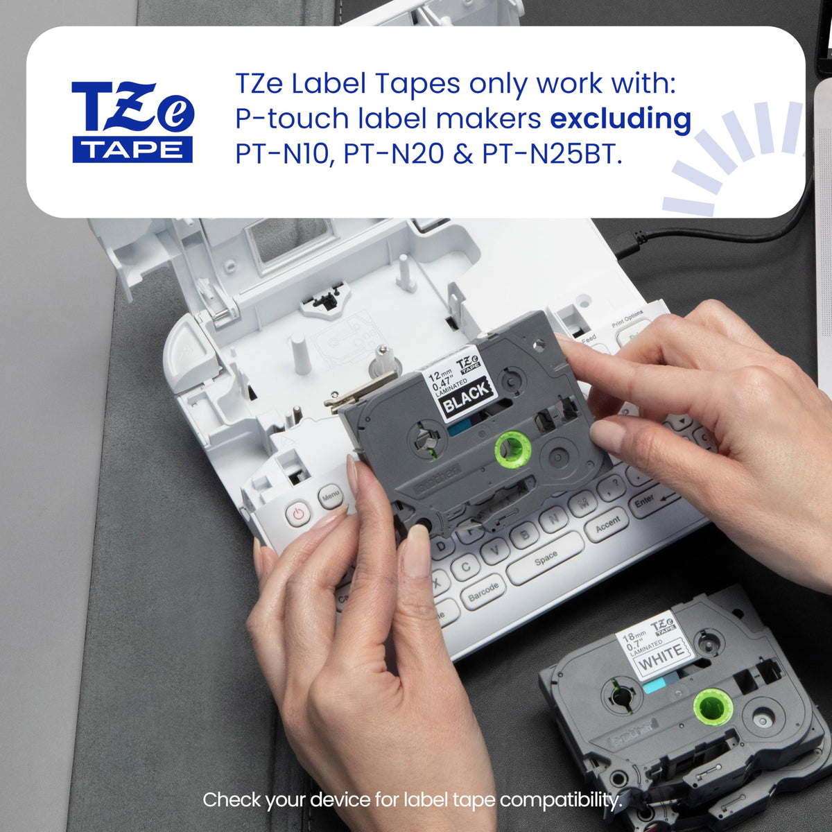 Genuine P Touch TZe