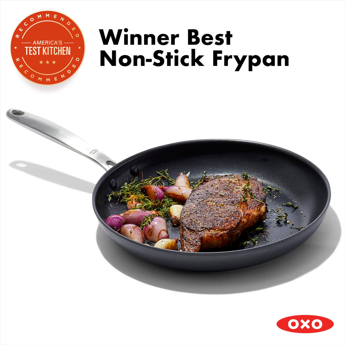 Enhanced 12" Frying Pan Skillet