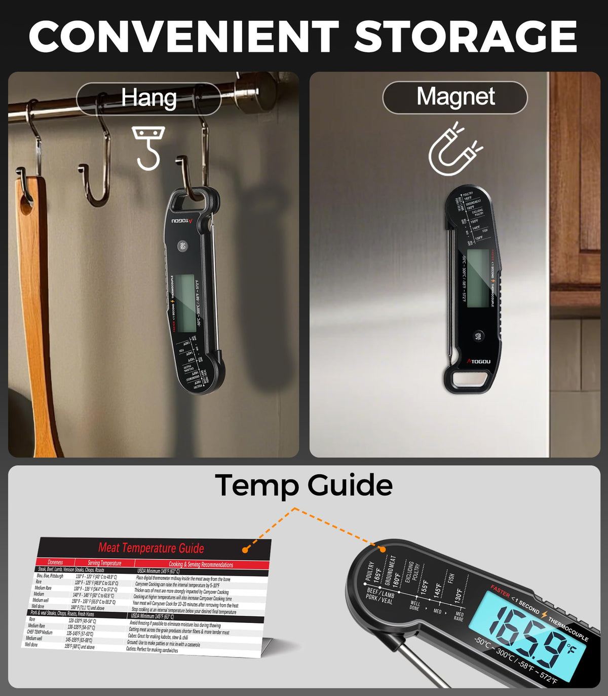 Professional Meat Thermometer Digital
