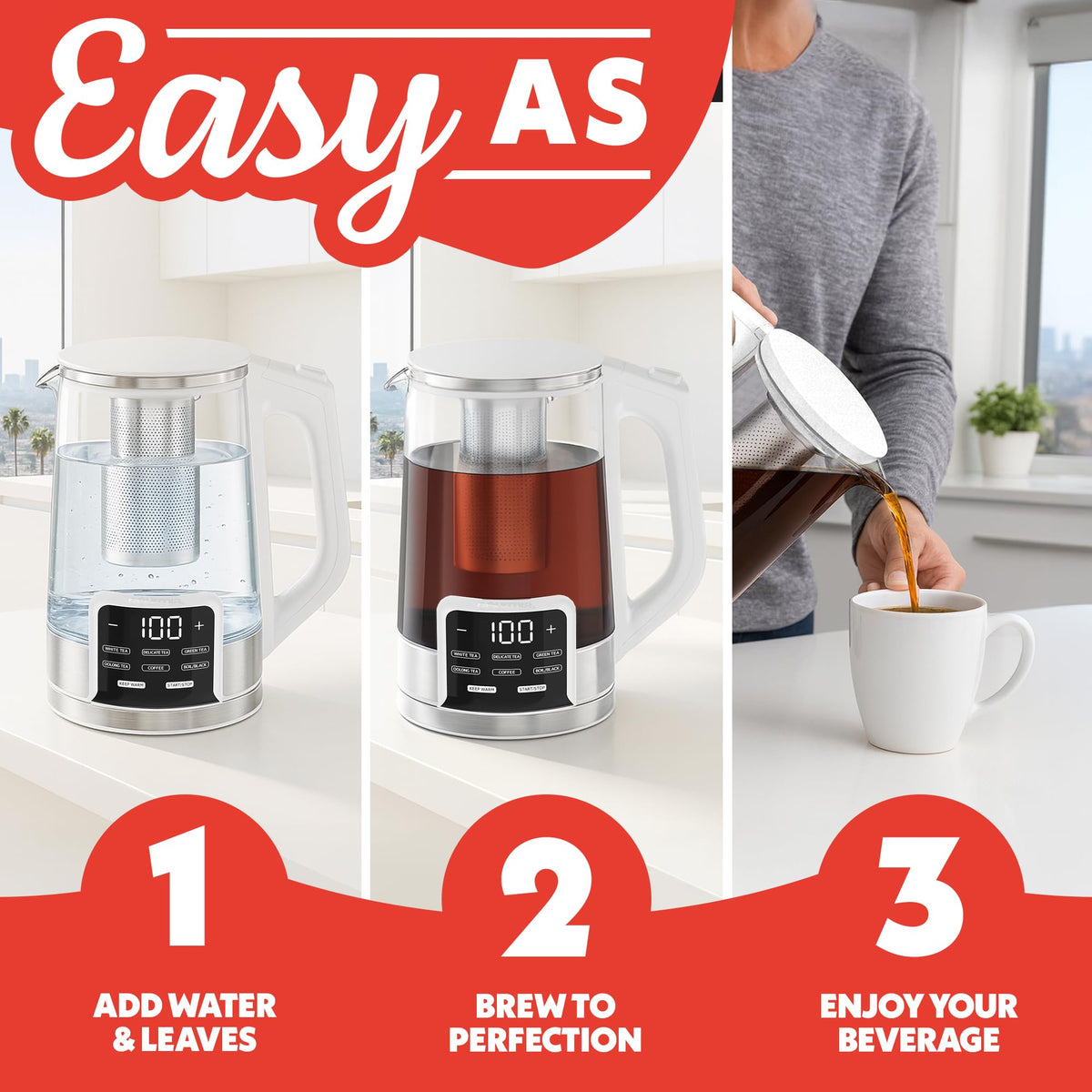 Electric Glass Kettle