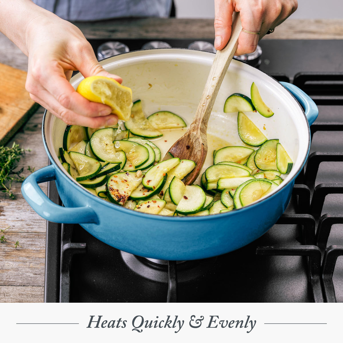 3.7QT & 5.5QT Dutch Ovens with Lids