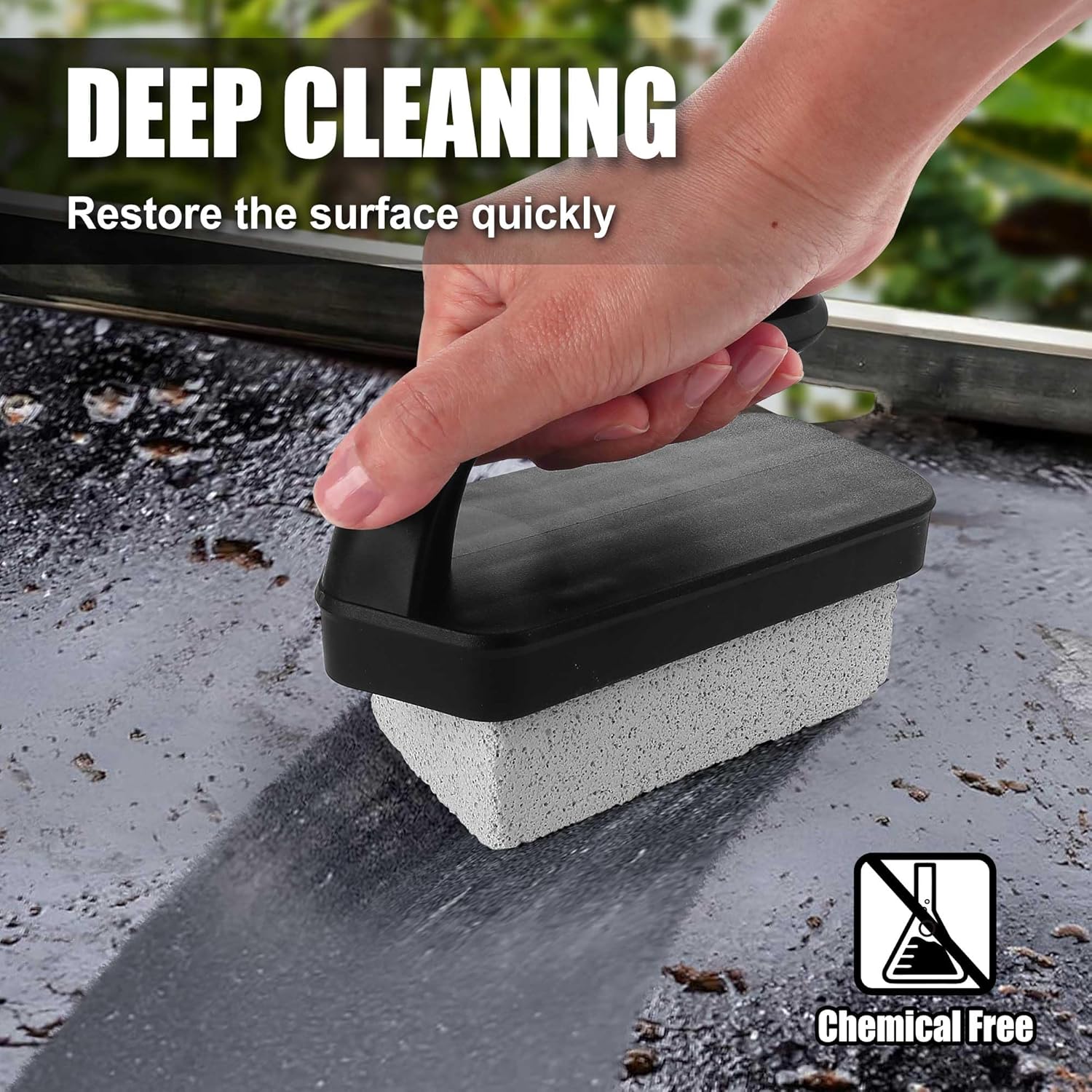 GRILLART Griddle Cleaning Kit for Blackstone, Flat Top Grill Cleaning Stone 2 PCS - Culinary Roots