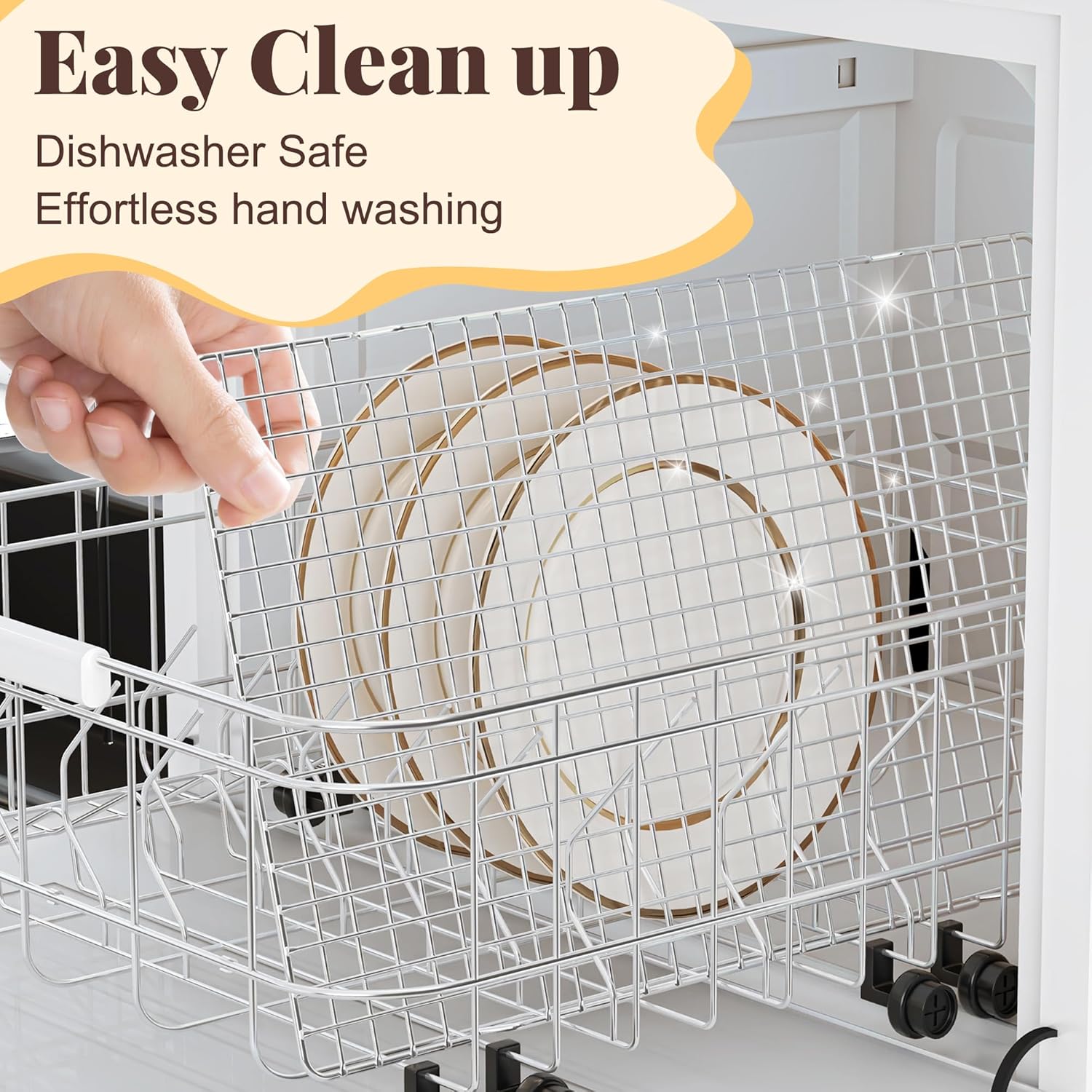 Cooling Racks for Cooking and Baking - 2 PCS 10" x 16" Grid Wire Baking Rack for Oven Cooking, Baking, Grilling, Roasting -Dishwasher Safe Bacon Rack- Fits Half Sheet Cookie Pan - Culinary Roots