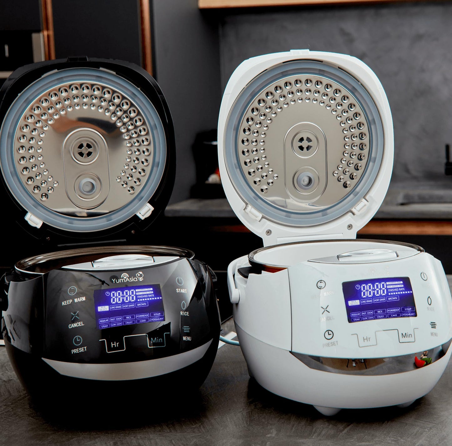 Sakura Rice Cooker with Ceramic Bowl and Advanced Fuzzy Logic