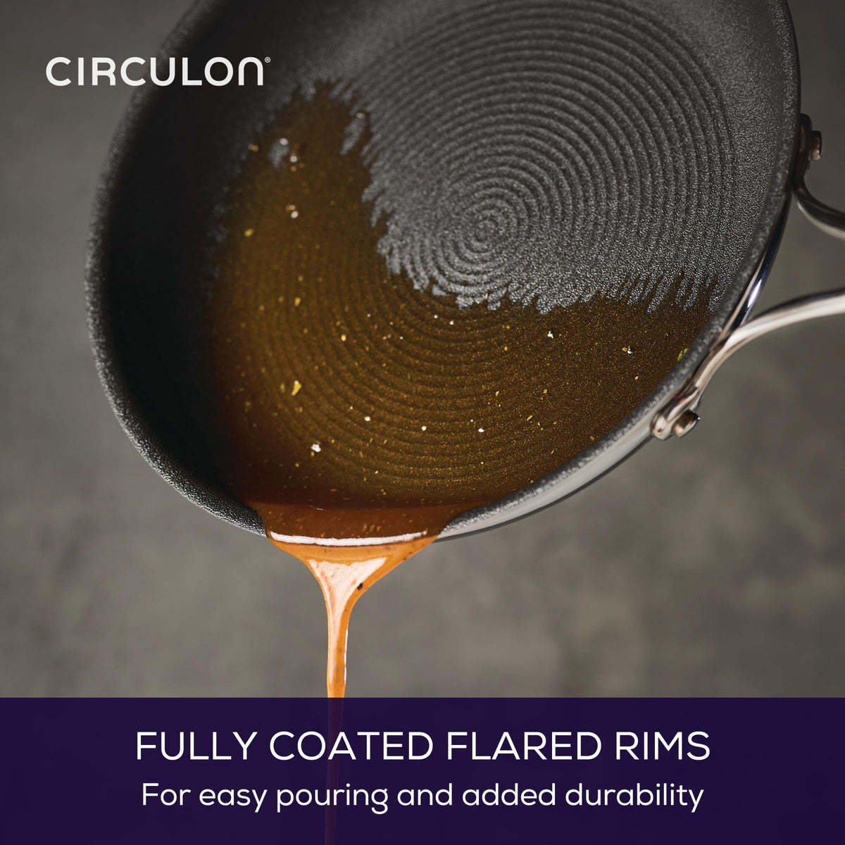 C1 Series Clad Stainless Steel with ScratchDefense Technology Cookware Nonstick Induction Frying Pan