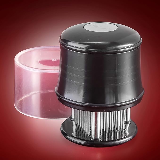 STX International Chef's Elite Vacuum Marinator & Tumbler | Marinate Meat & Vegetables in 15 Minutes | Adjustable Timer | Auto Shut-Off | Meat Tenderizer Included