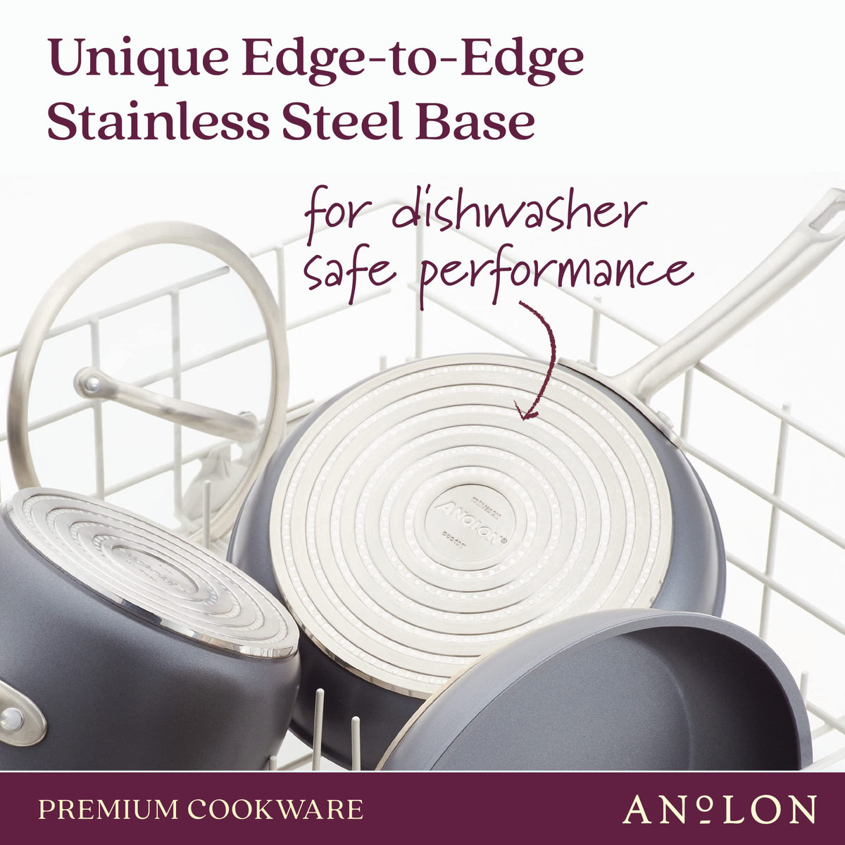Accolade Forged Hard Anodized Nonstick Deep Frying Pan