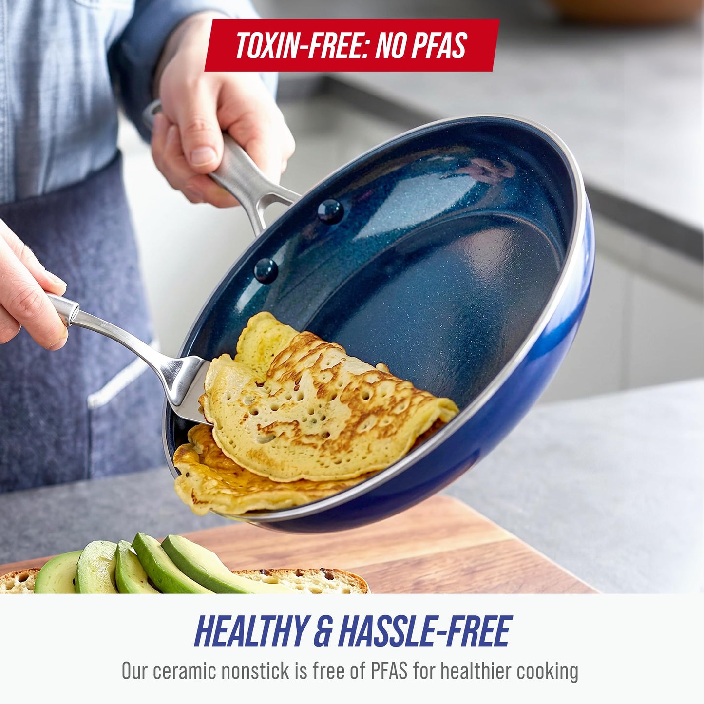 2 Piece Nonstick Frying Pan Set (2 Count)
