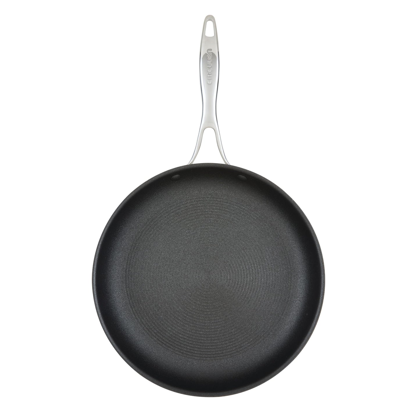 C1 Series Clad Stainless Steel with ScratchDefense Technology Cookware Nonstick Induction Frying Pan