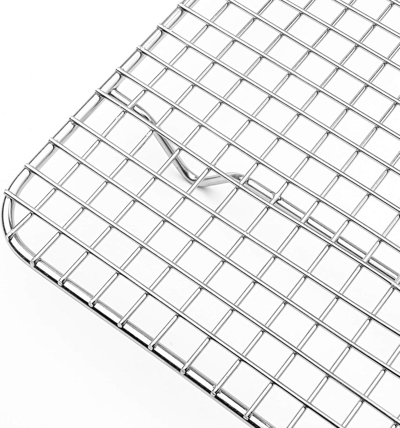 Last Confection Stainless Steel Baking & Cooling Rack - 8-1/2" x 12" (Fits Quarter Sheet Pan) - Cookie Baker's Oven Wire Rack - Culinary Roots