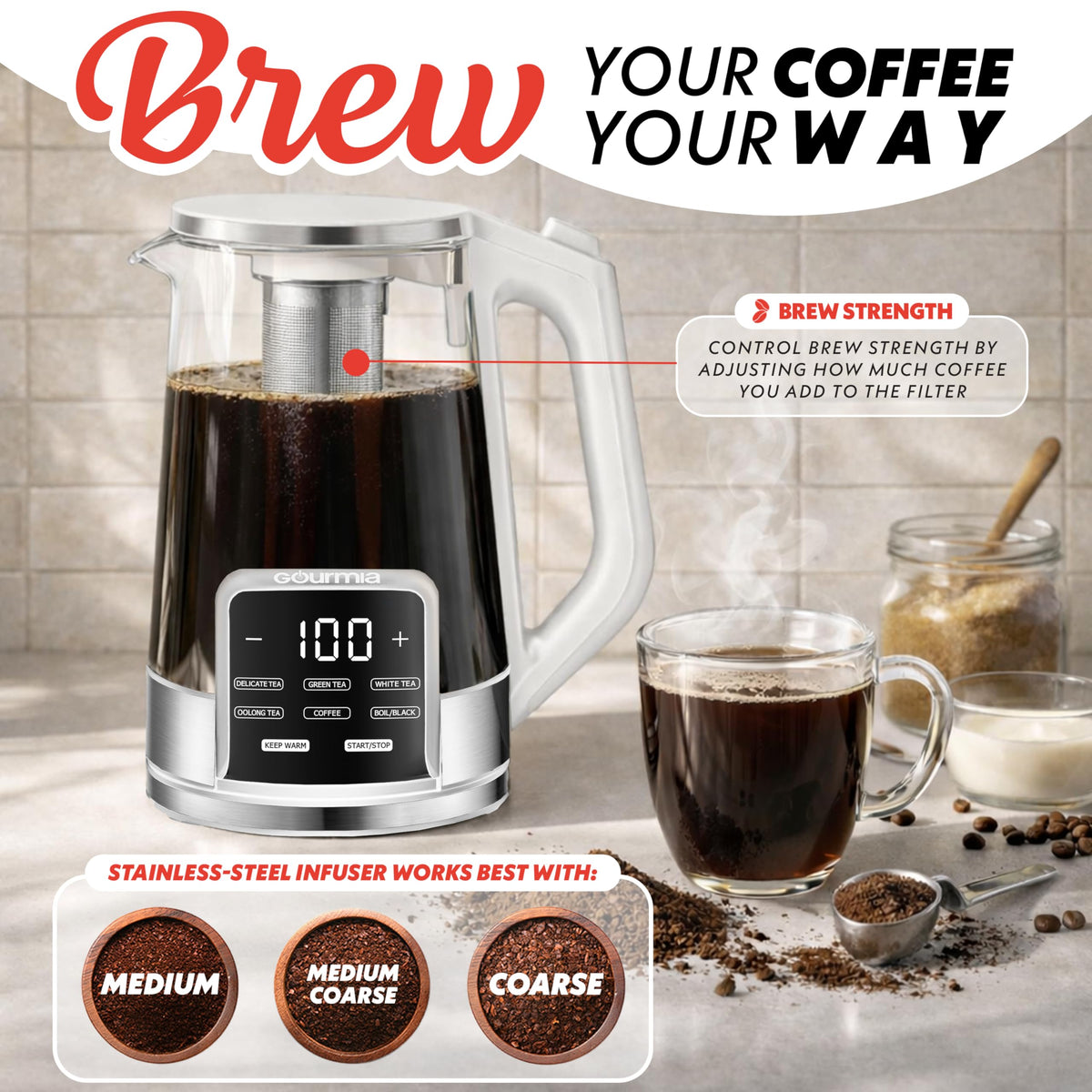 Electric Glass Kettle