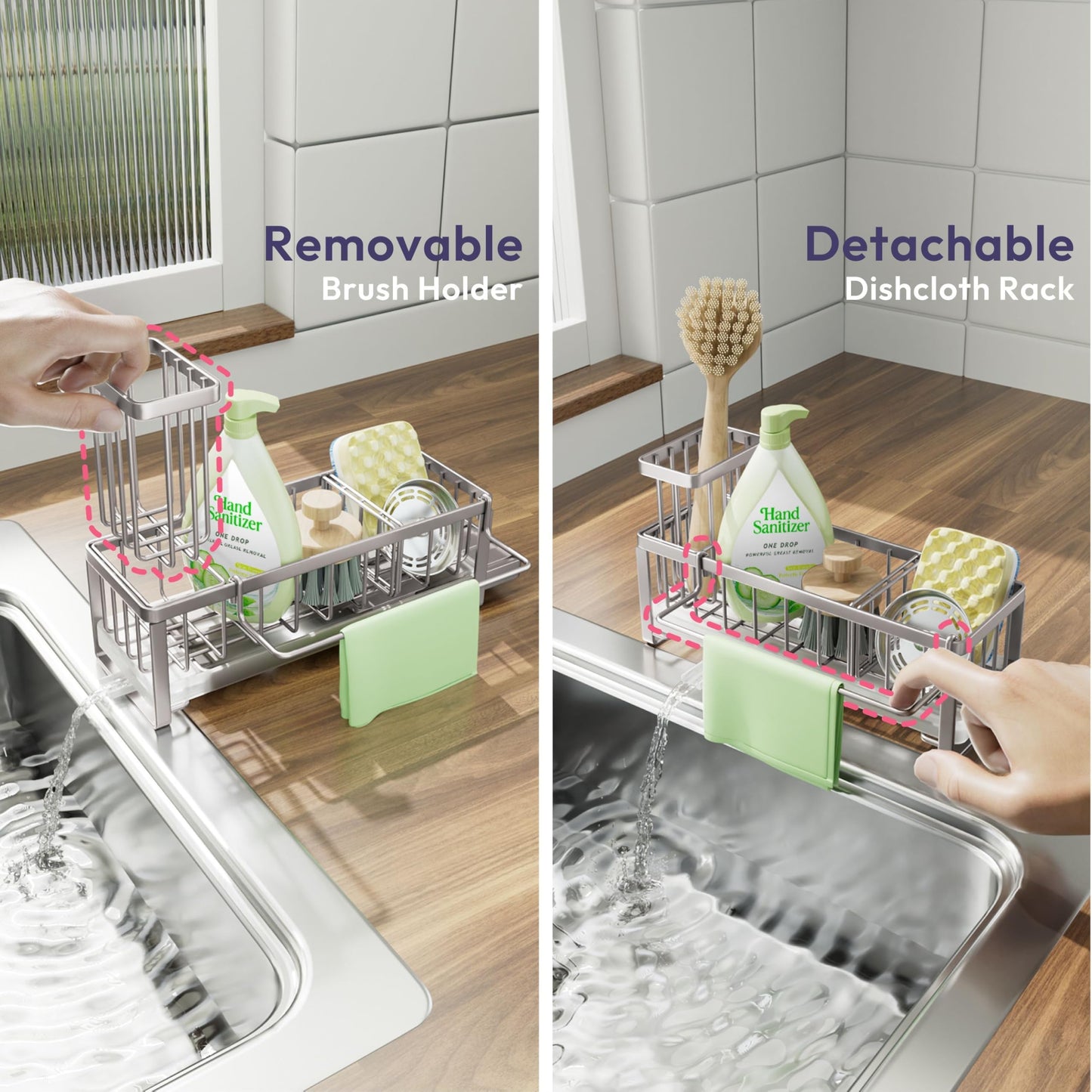 Sponge Holder for Kitchen Sink