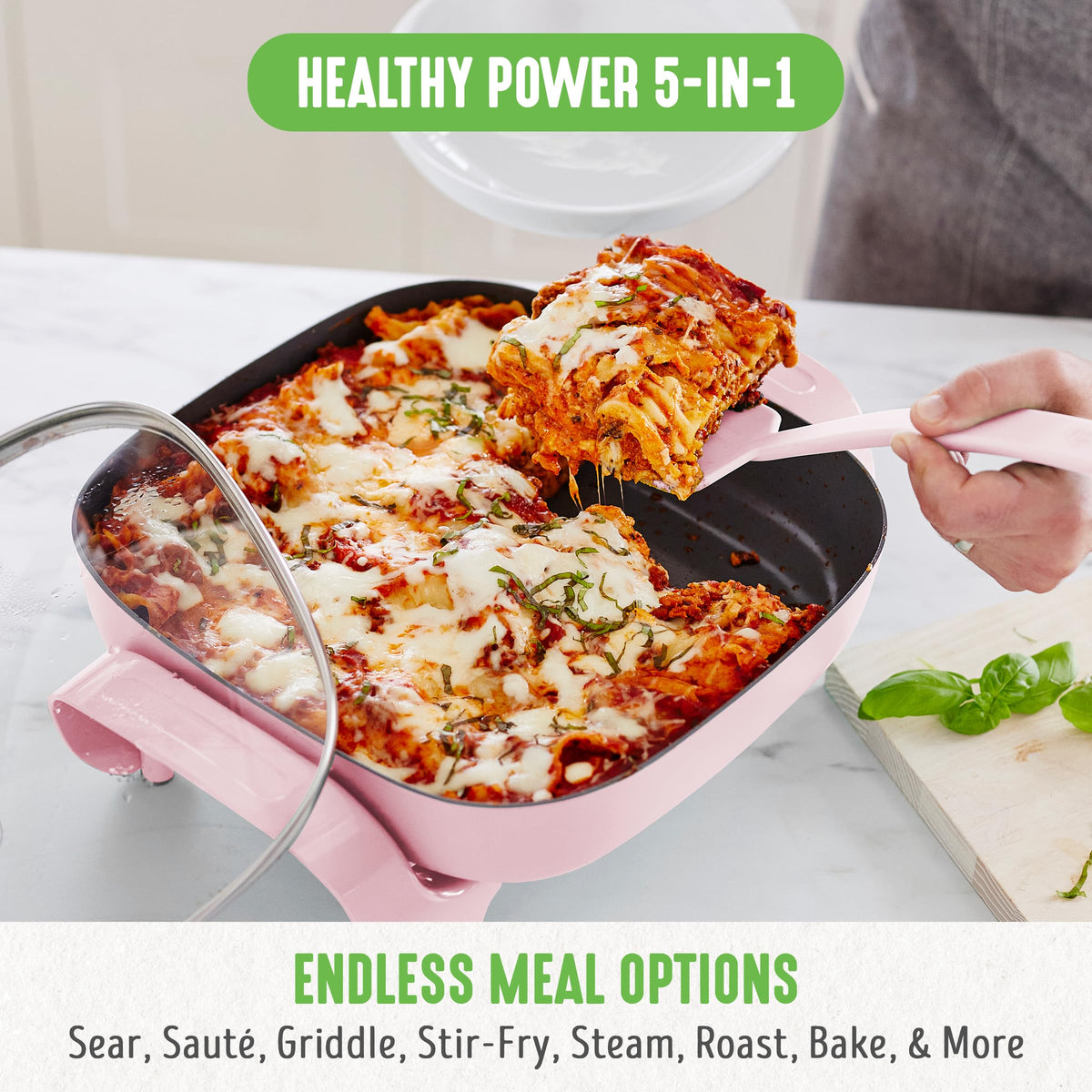 12" 5QT Electric Skillet