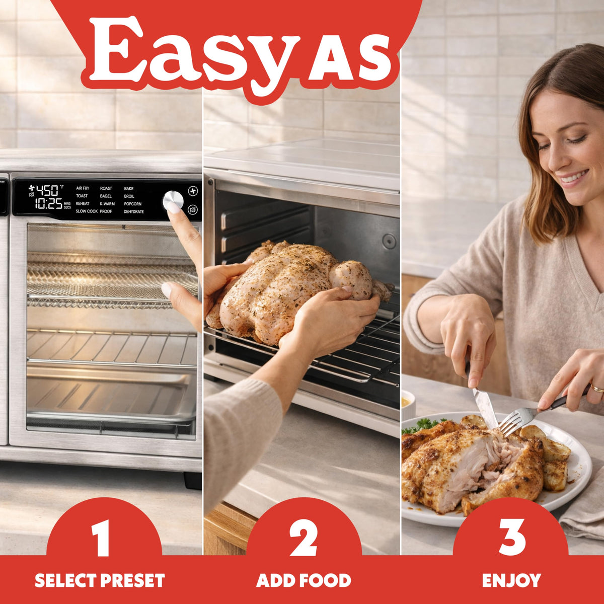 French Door Air Fryer Oven