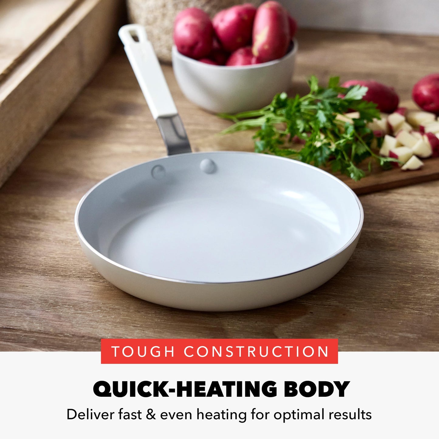 x Bobby Flay 10" Diamond Ceramic Nonstick Frying Pan