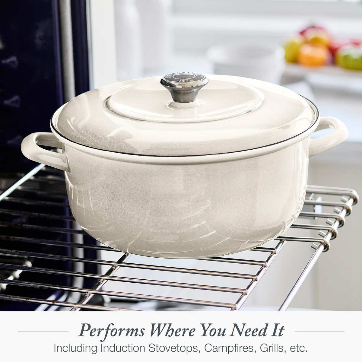 3.7QT & 5.5QT Dutch Ovens with Lids