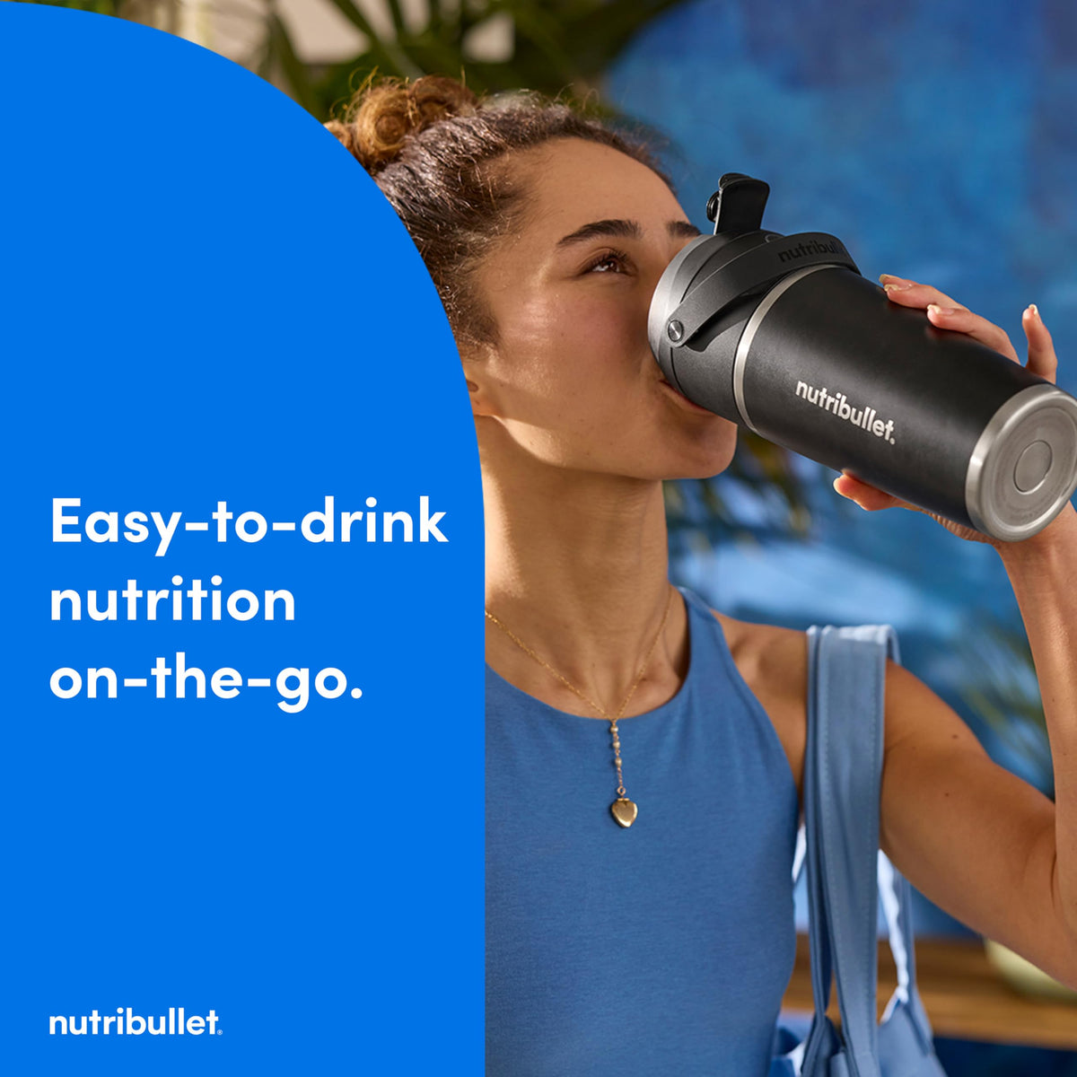 Flip Portable Blender with Insulated Cup