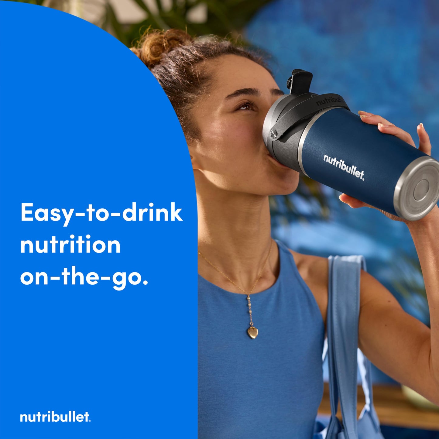 Flip Portable Blender with Insulated Cup