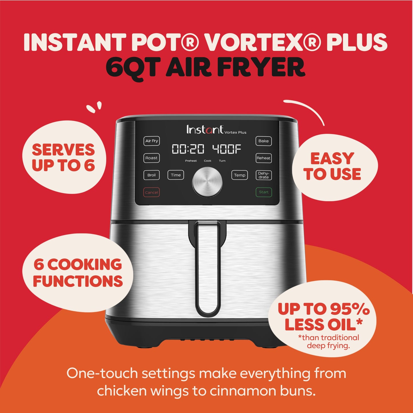 6QT VORTEX Plus Air Fryer