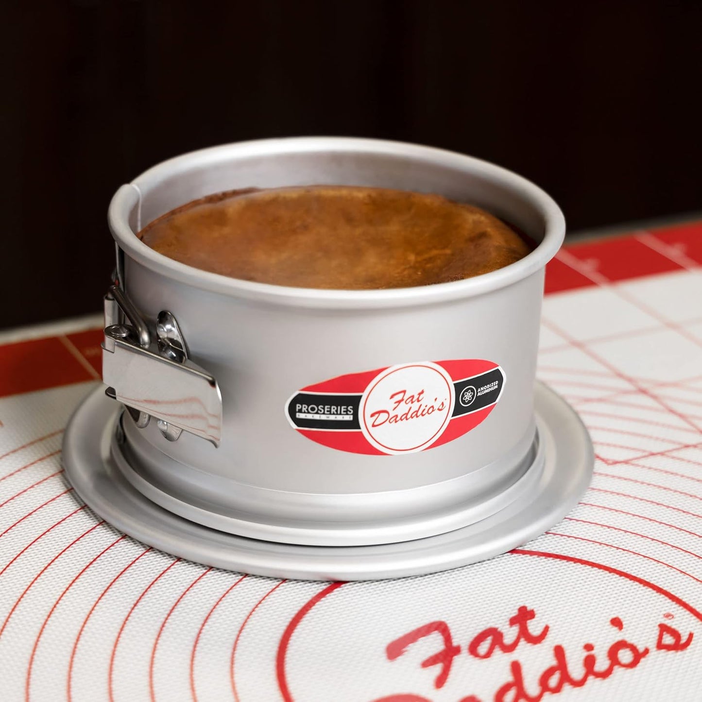 Fat Daddio's PSF-93 Anodized Aluminum Springform Pan, 9 x 3 Inch - Culinary Roots