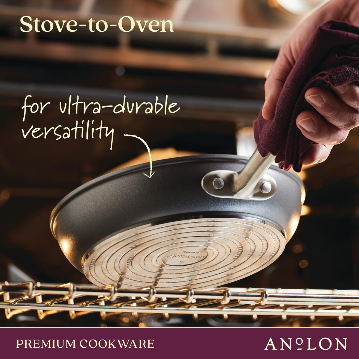 Accolade Forged Hard Anodized Nonstick Pots & Pans (12 Count)