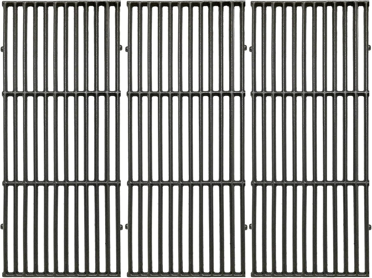 C6522C(3-Pack) 19 1/4" Cast Iron Cooking Grid Grates Replacement for Brinkmann 810-8500-S, 810-8501-S, 810-8502-S, Charmglow 720-0396, 720-0536, 720-0578, 810-8500-S