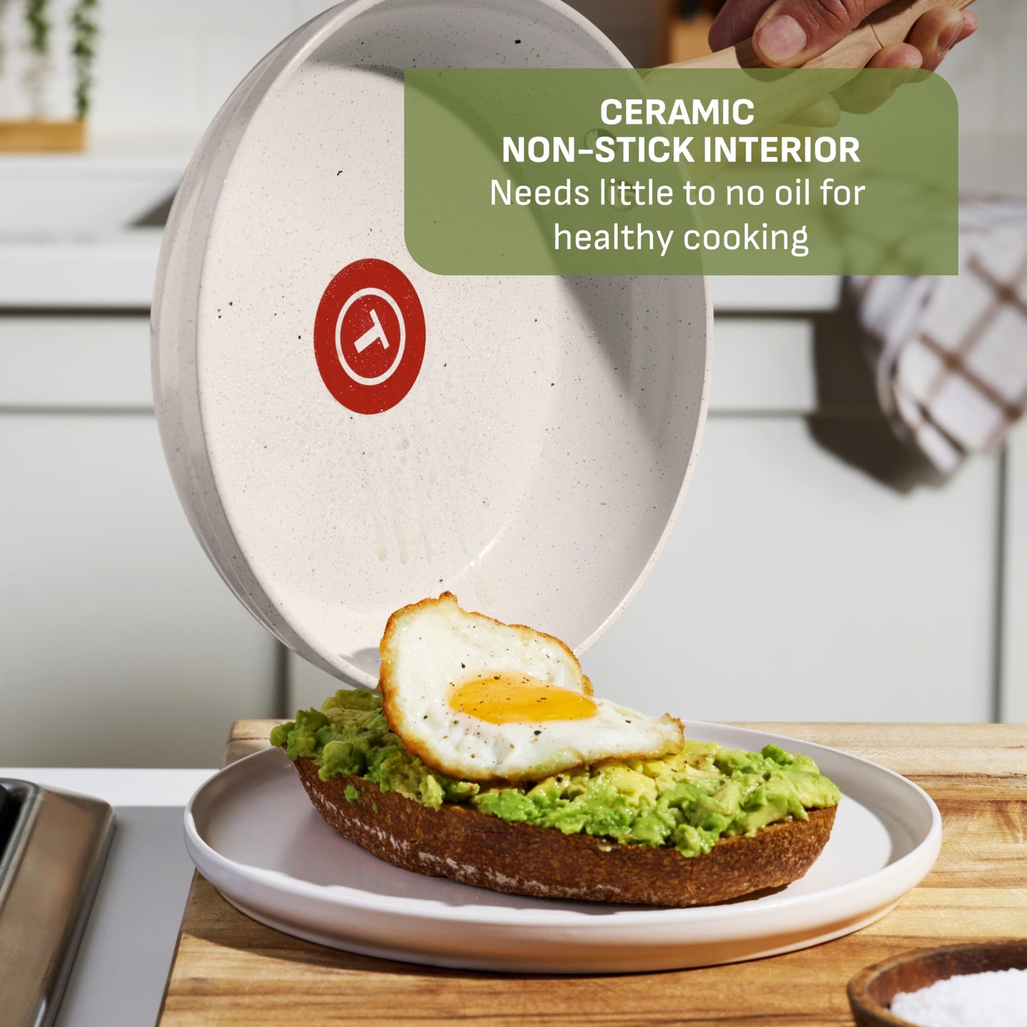 Revive Ceramic Nonstick Pots and Pans Set