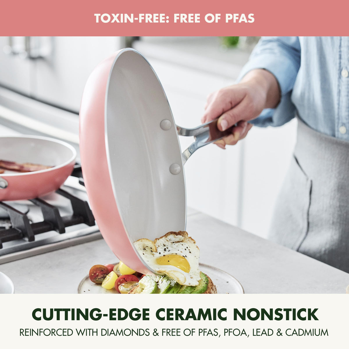 Nova 10” Frying Pan Skillet and 4.37QT Sauté Pan with Lid