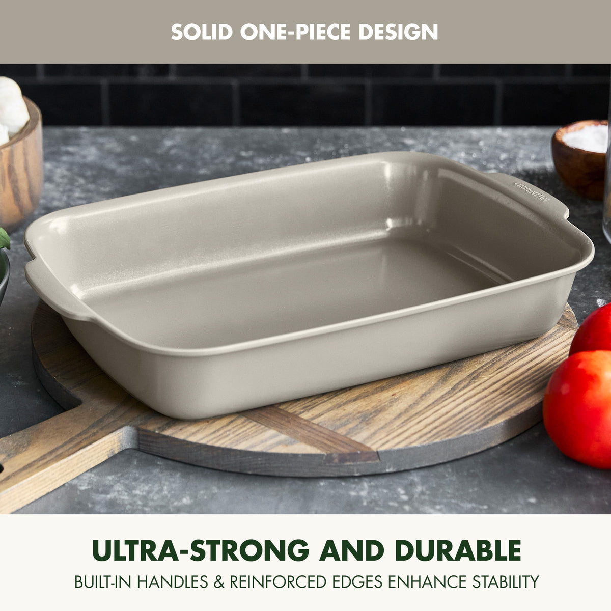 Premiere Ovenware Healthy Ceramic Nonstick 13" x 9" Rectangular Baking Pan