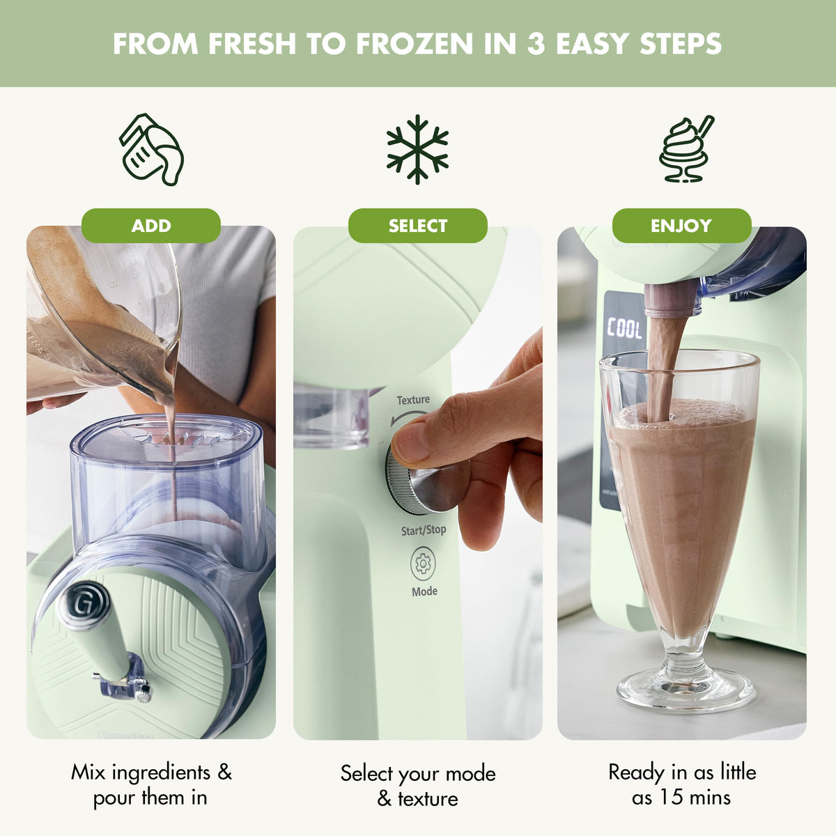 Frost Ice Cream Maker & Slushie Machine