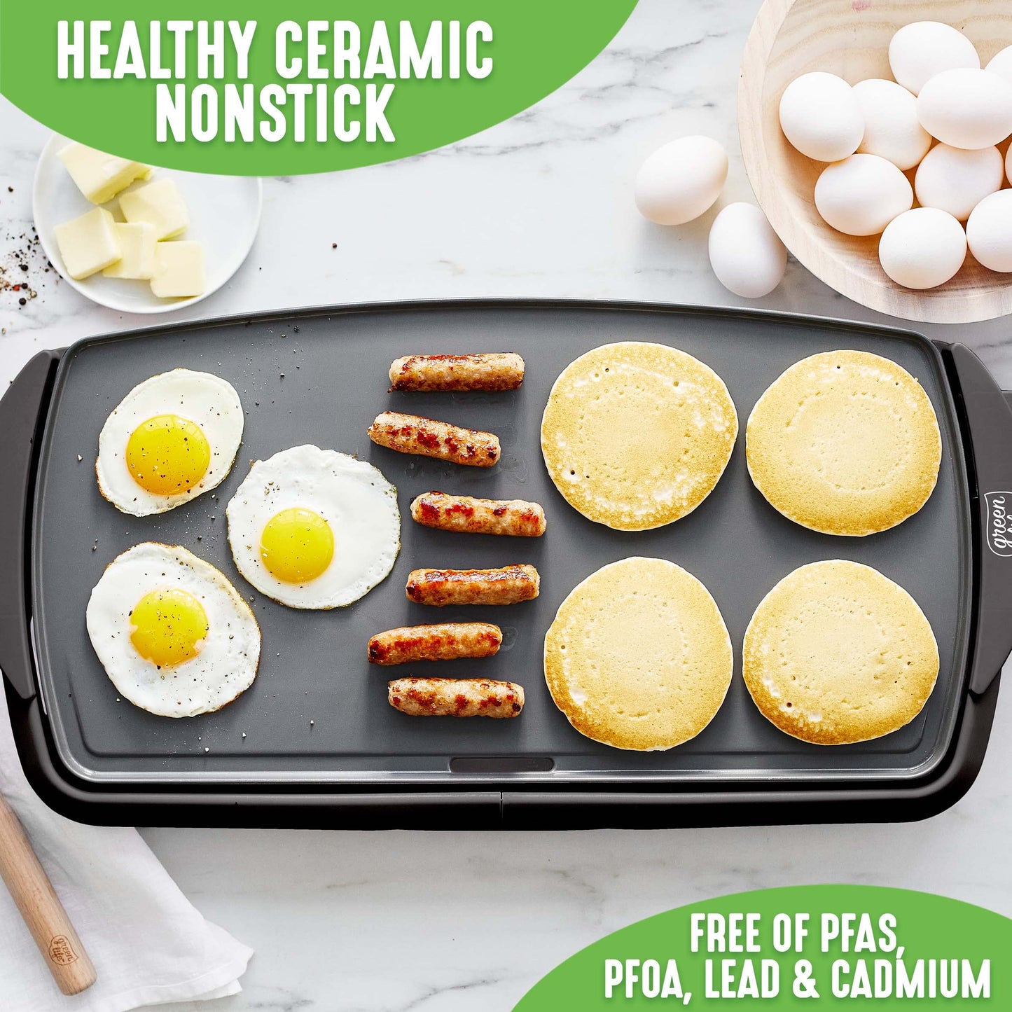 20" Extra Large Electric Griddle