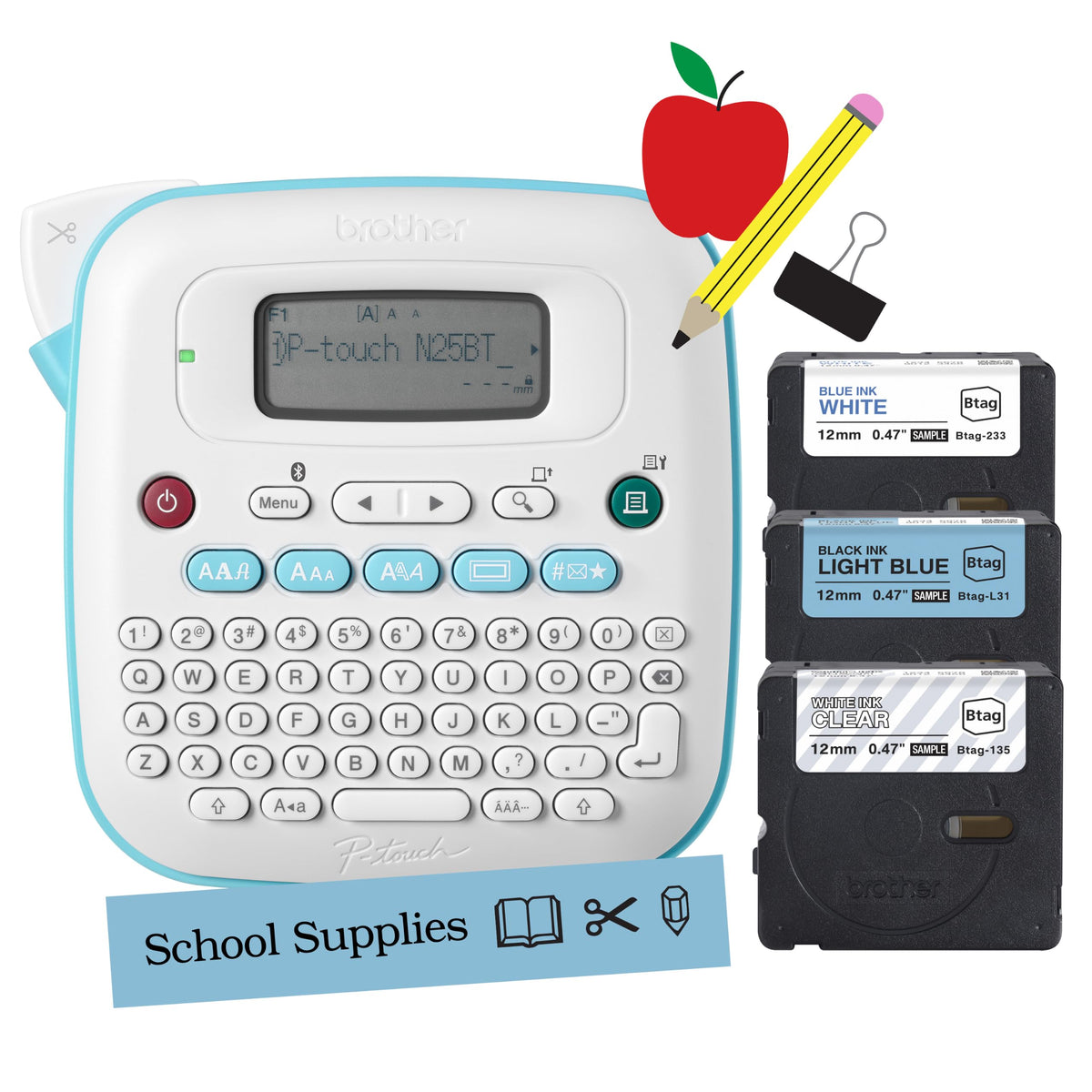 P Touch N25BTV3 Label Maker