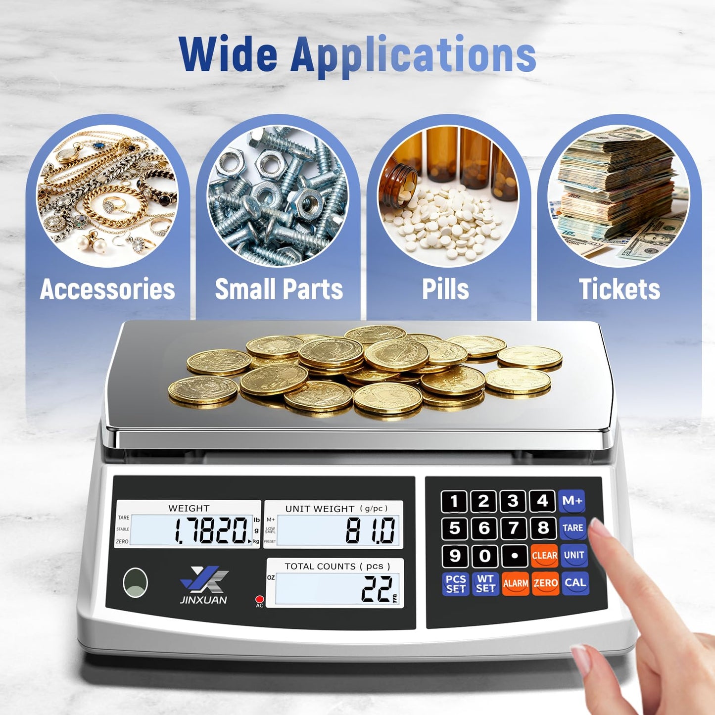 Industrial Counting Scale 40kg