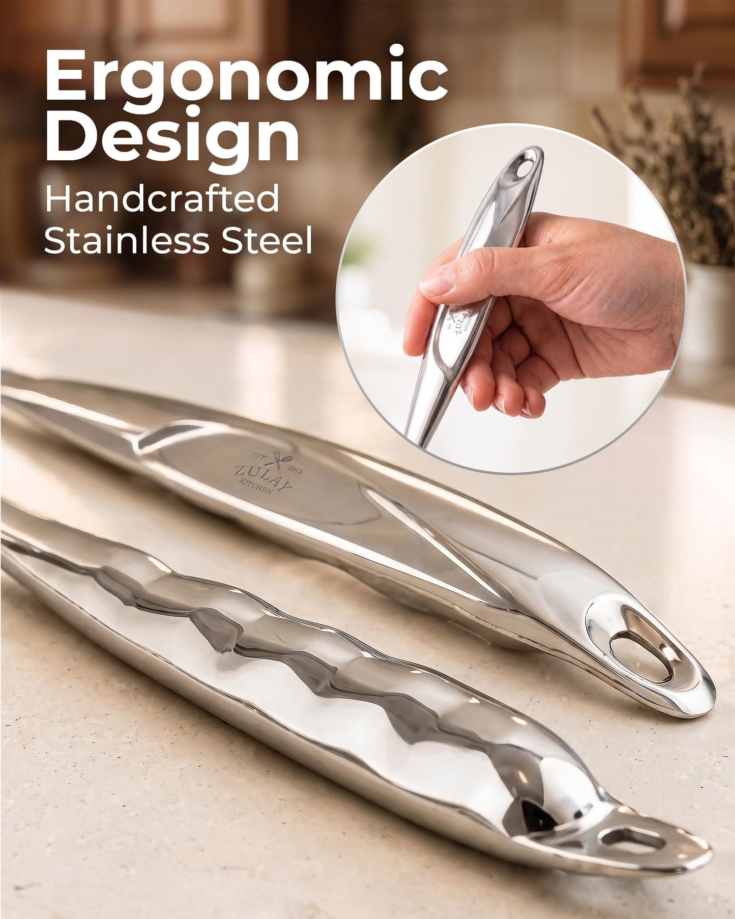 Stainless Steel 8 Piece Cooking Utensil Set (8 Count)