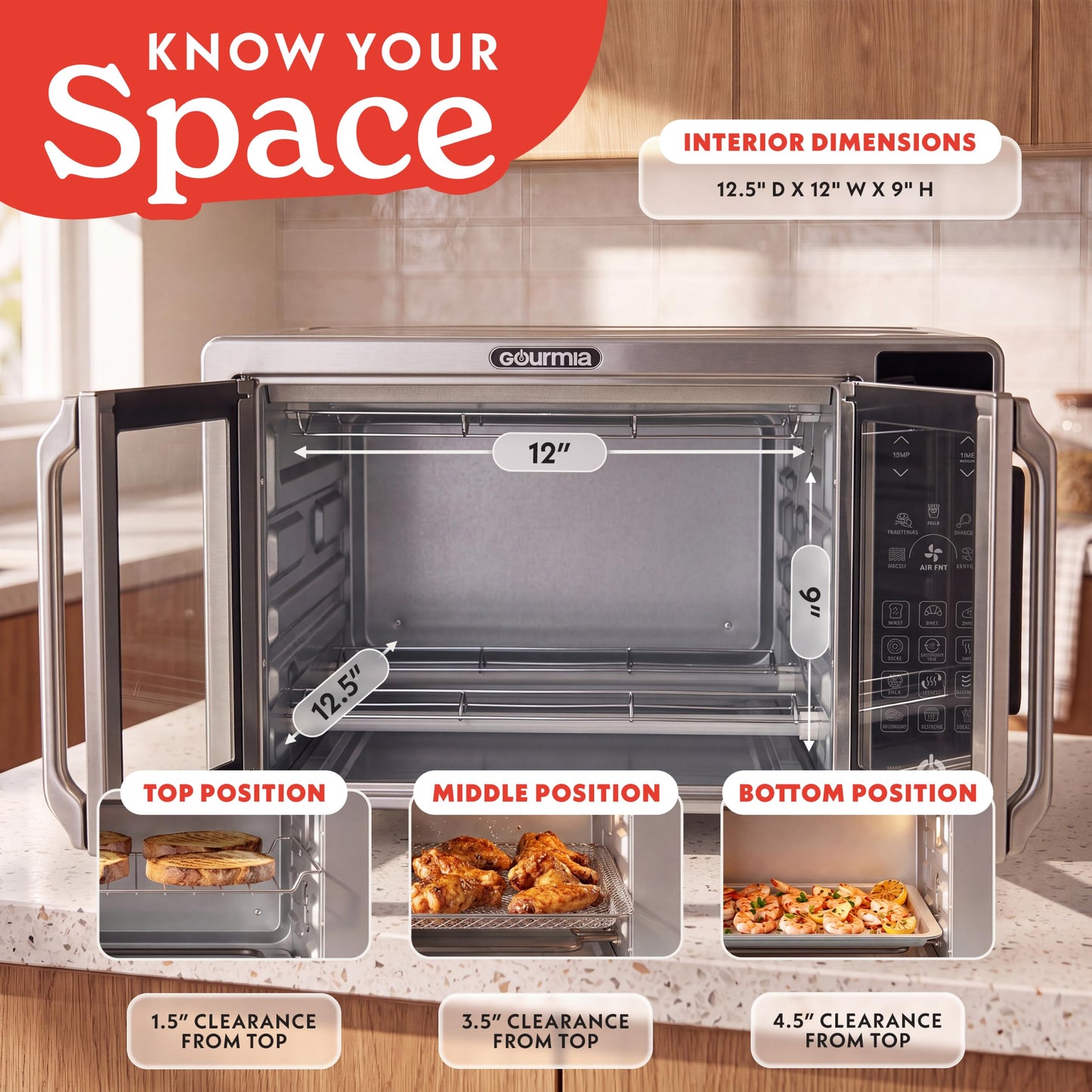 French Door Air Fryer Toaster Oven
