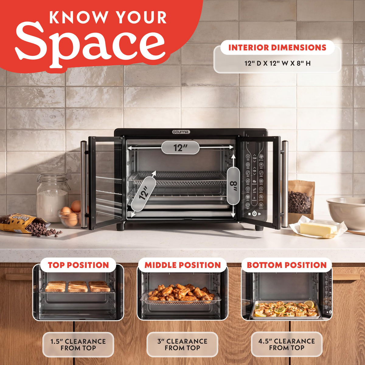 French Door Air Fryer Toaster Oven