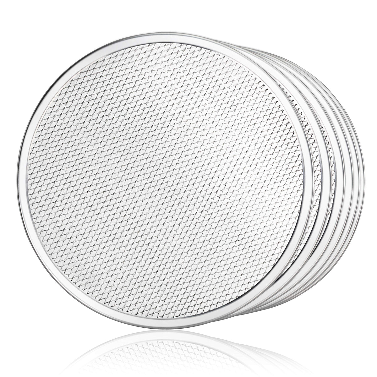 Restaurant Grade Seamless Aluminum Pizza Baking Screen