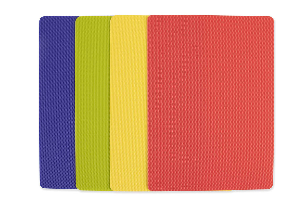 Heavy Duty Grippmat Flexible Cutting Board Set of Four 8 x 11 inches (4 Count)