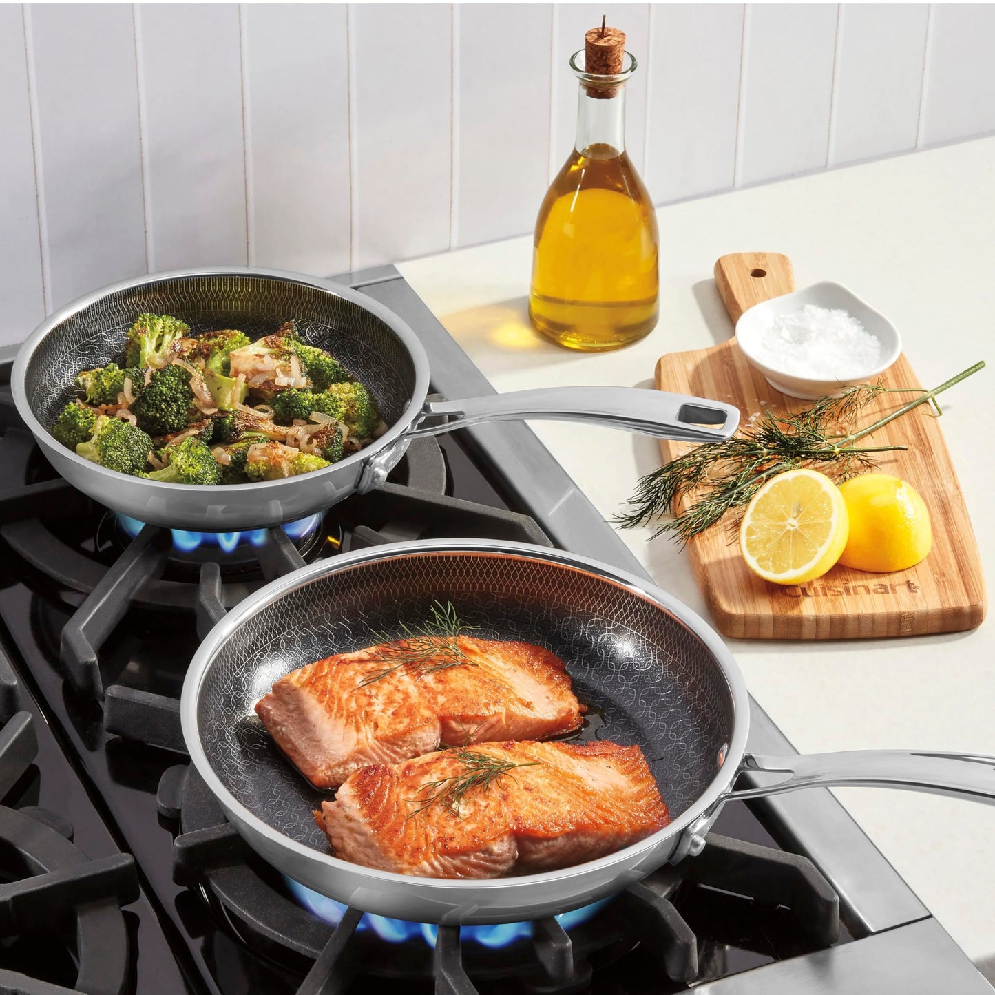 Hybrid Stainless Steel Pans (2 Count)