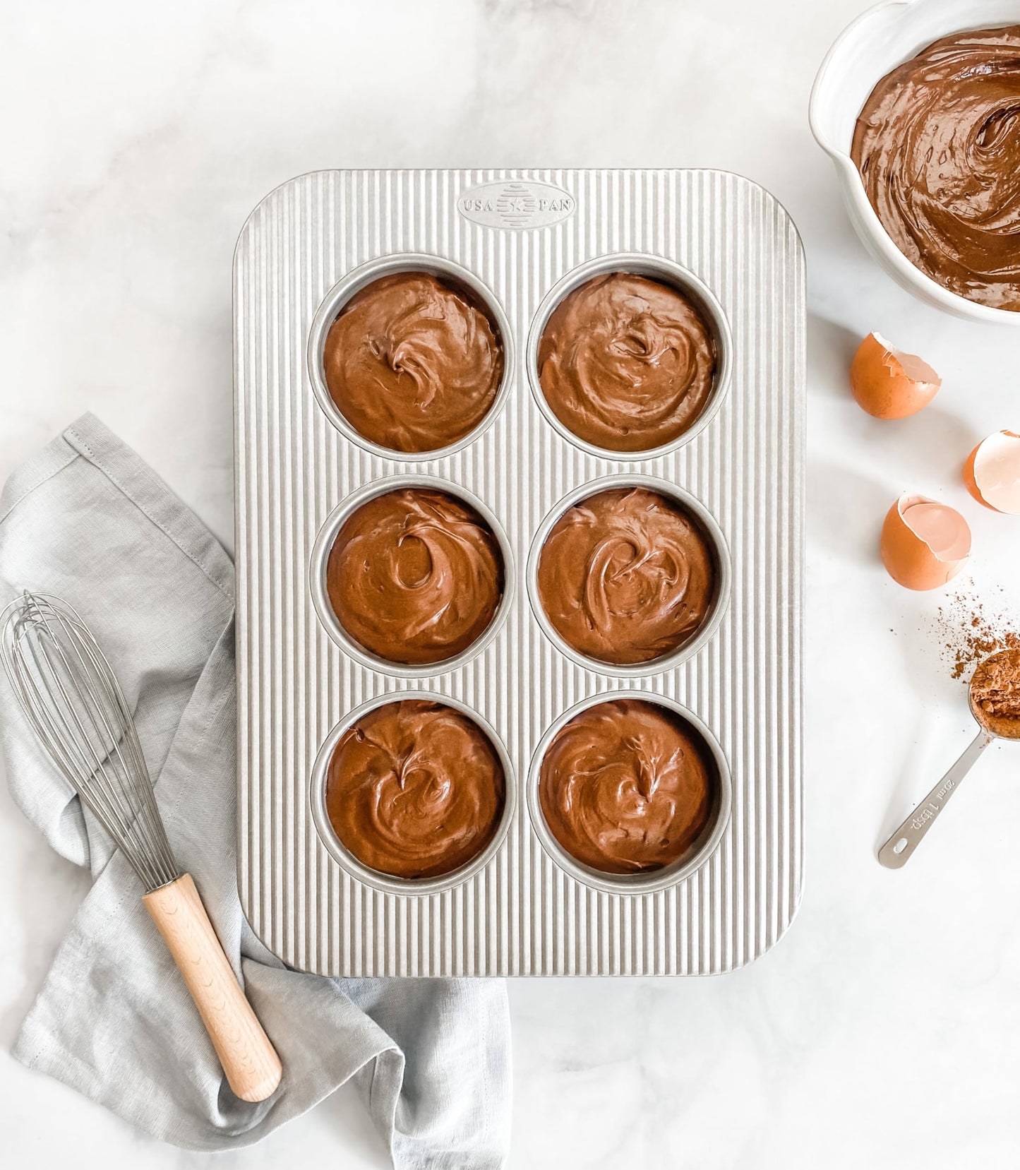 Nonstick Toaster Oven 6 Cup Muffin Pan
