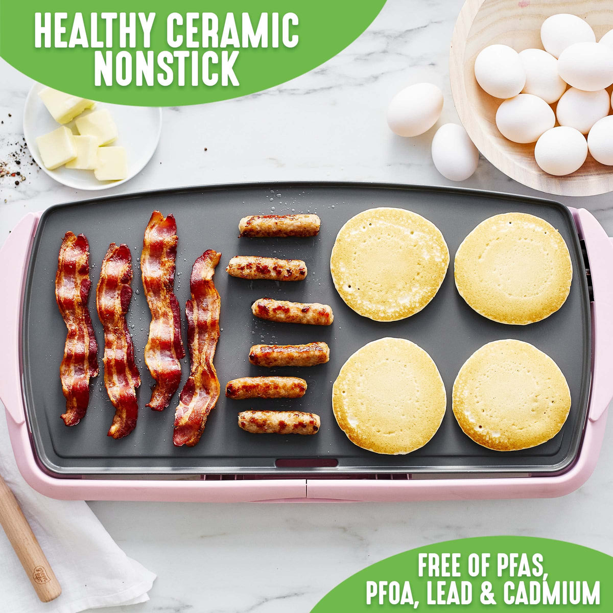 20" Extra Large Electric Griddle