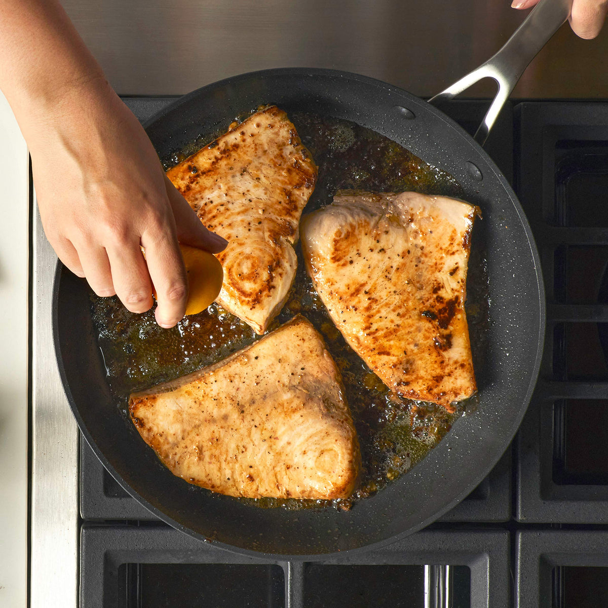 Induction Nonstick Frying Pan with Lid