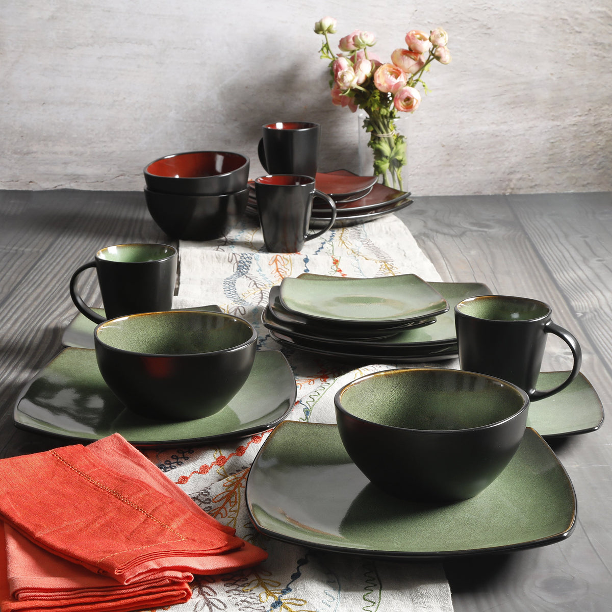 Soho Lounge 16 Piece Dinnerware Set