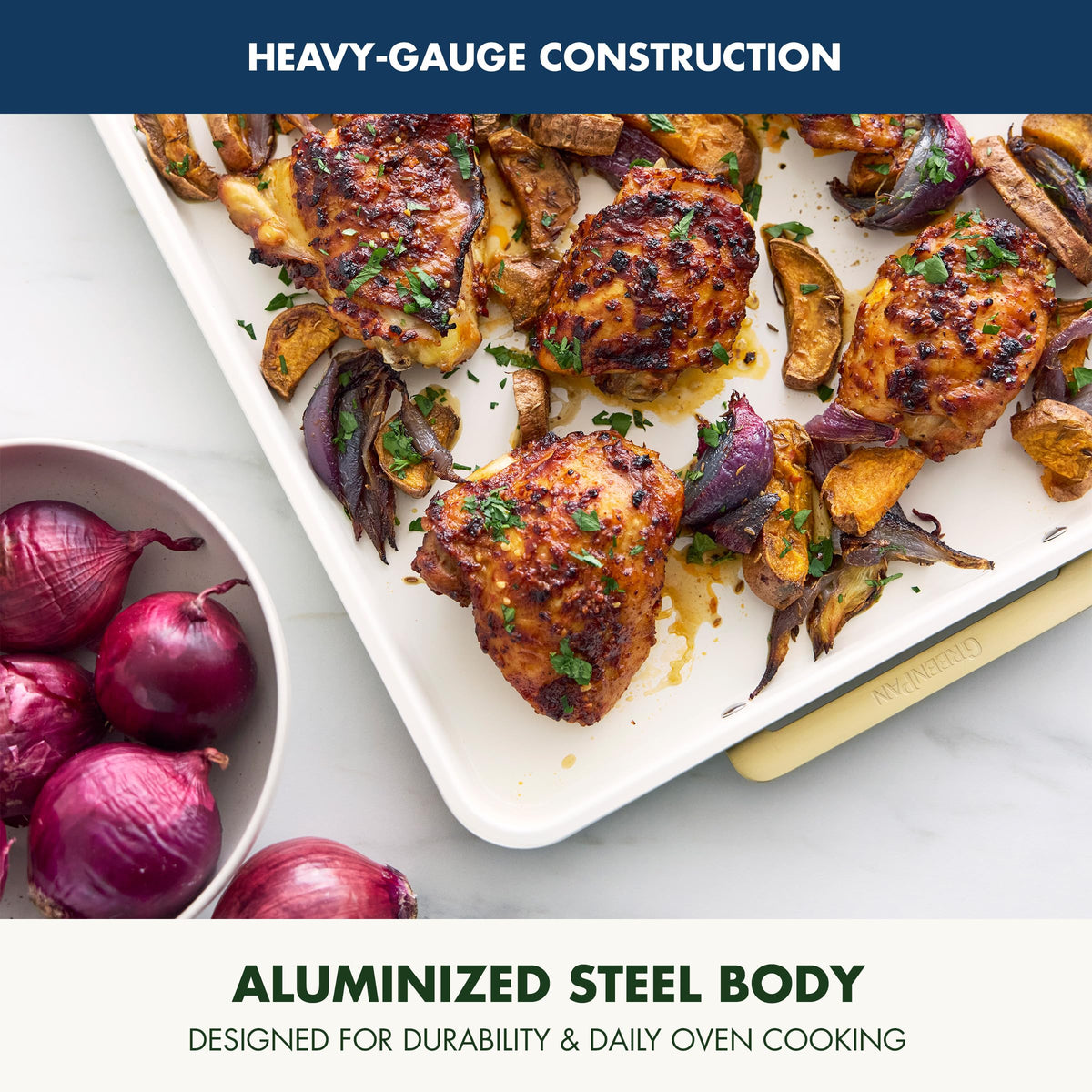 Bakeware 13"x18" Half Baking Sheet Pan