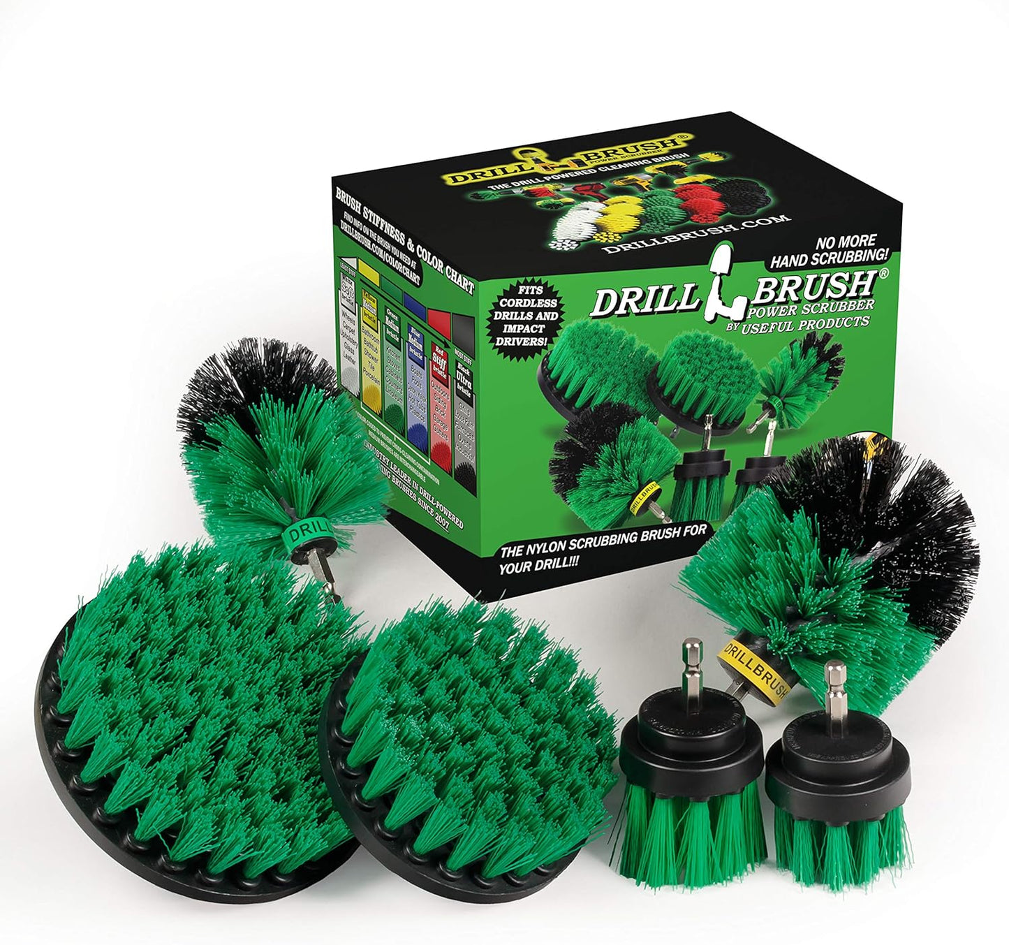 Cleaning Supplies - Kitchen Accessories - The Ultimate Kitchen Drill Brush Attachment Kit - Crock Pot - Cast Iron Skillet - Countertops - Cooktop - Oven - Sink - Backsplash - Trash Can – Flooring - Culinary Roots